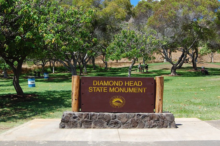 State park sign