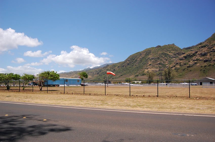 Airfield on Oahu's north shore