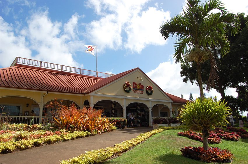 Dole Pineapple Plantation entrance