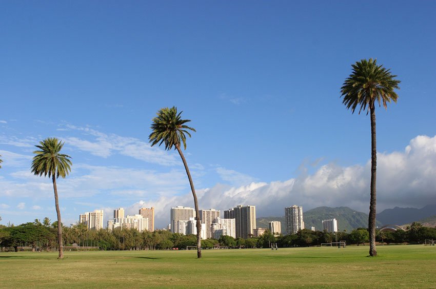 Honolulu skyline