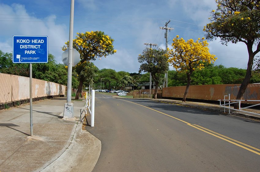 Entrance to Koko Head Park