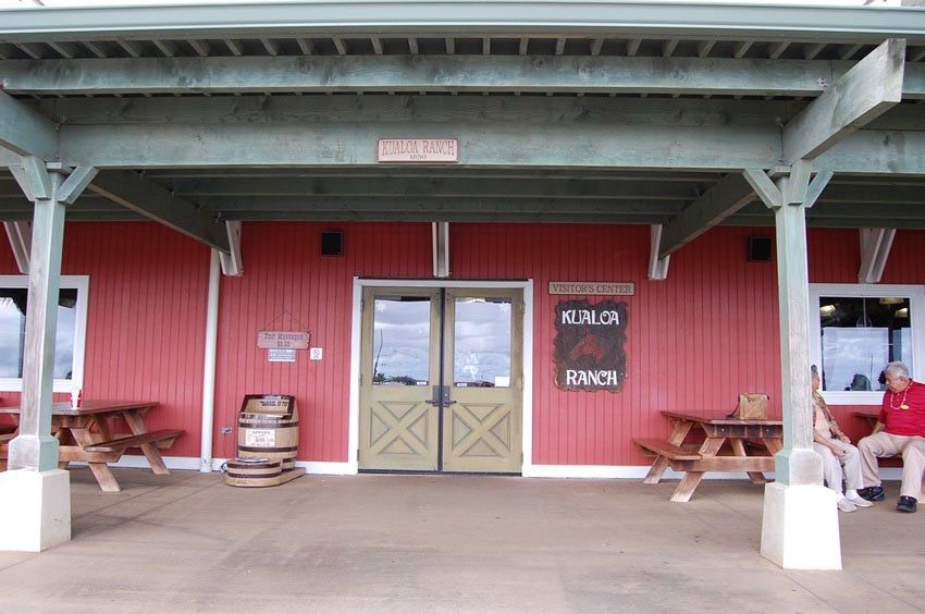 Entrance to Kualoa Ranch