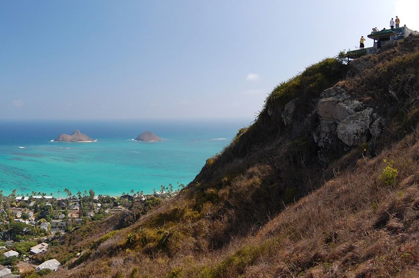 Lanikai Pillbox Trail near Kailua