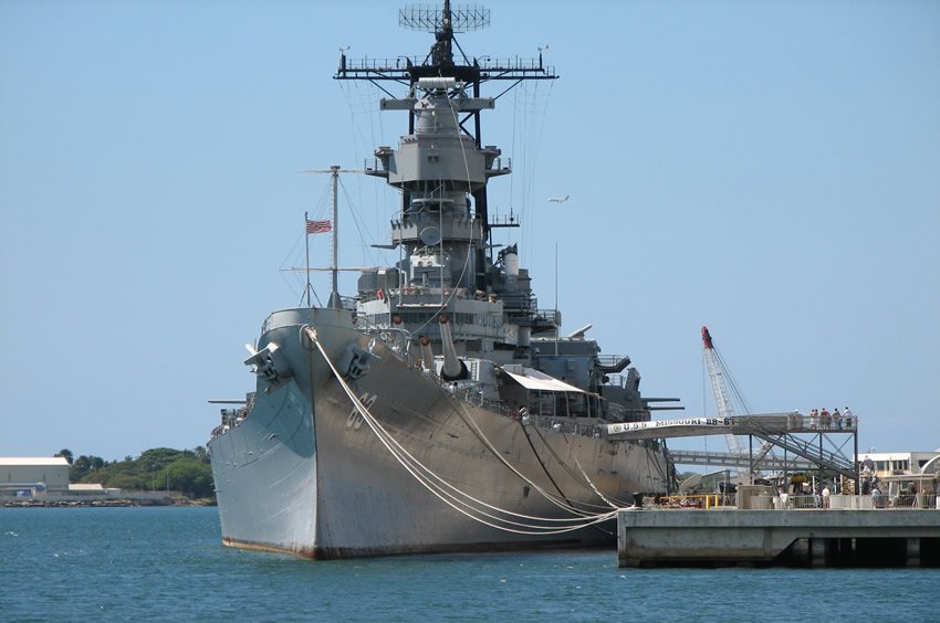 USS Missouri Battleship