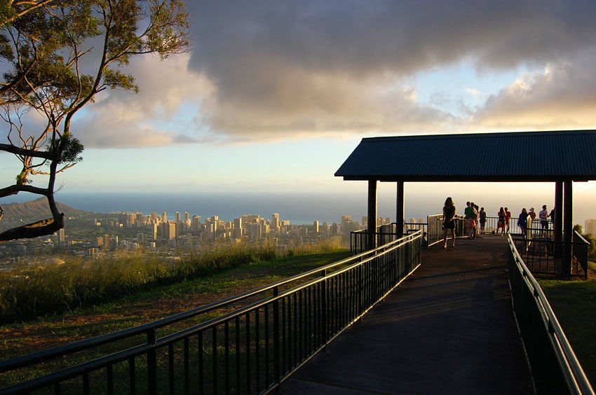 Panoramic view of Honolulu