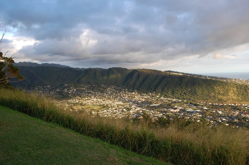 Overlooking Honolulu