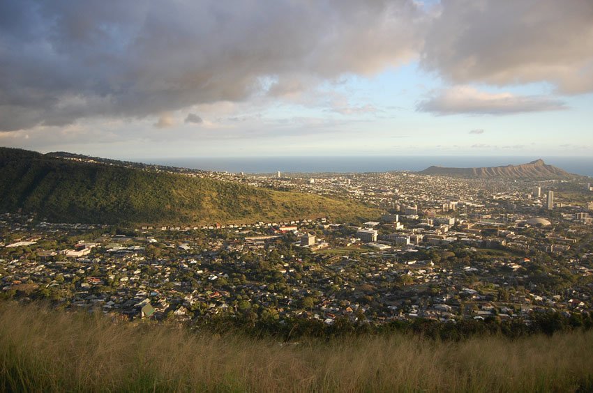 Honolulu and Diamond Head