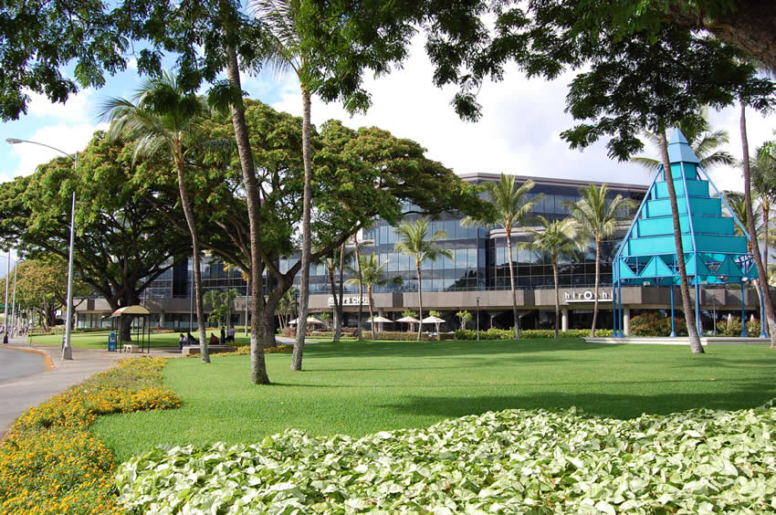 View from Ala Moana Blvd