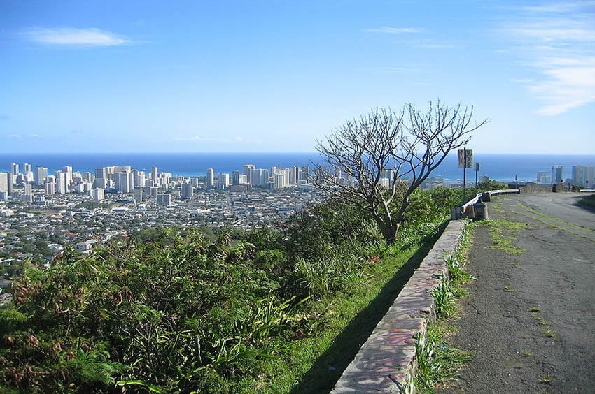 View to Honolulu from Tantalus