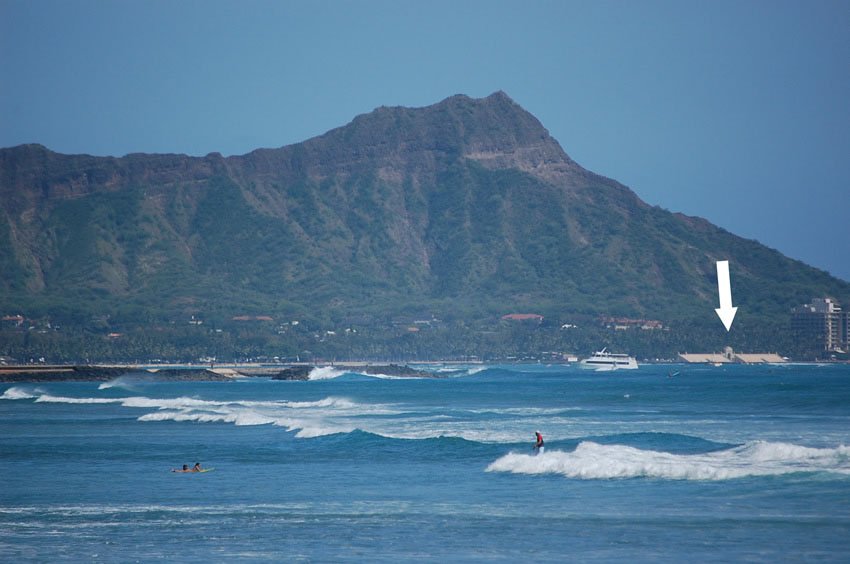 View from Kaka'ako Waterfront Park