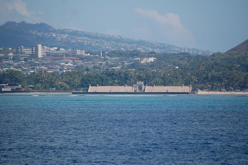 View from the ocean