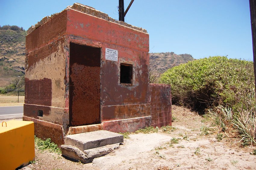 Army Beach bunker