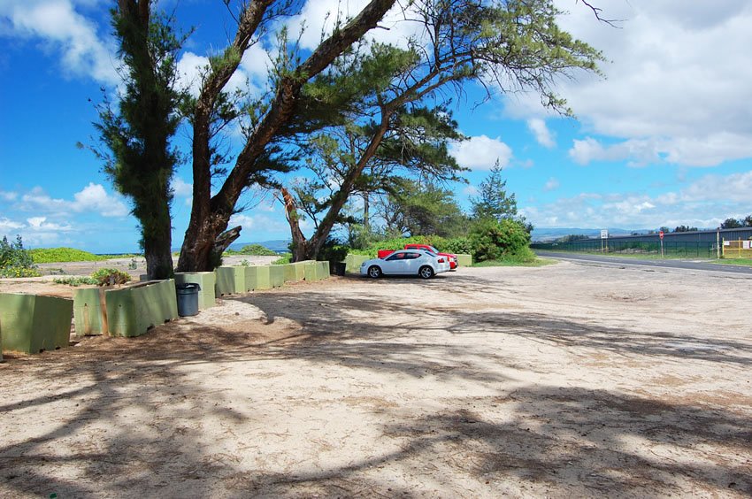 Beach parking