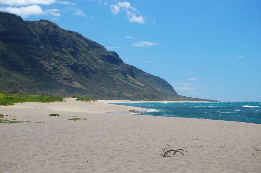 View to Ka'ena Point