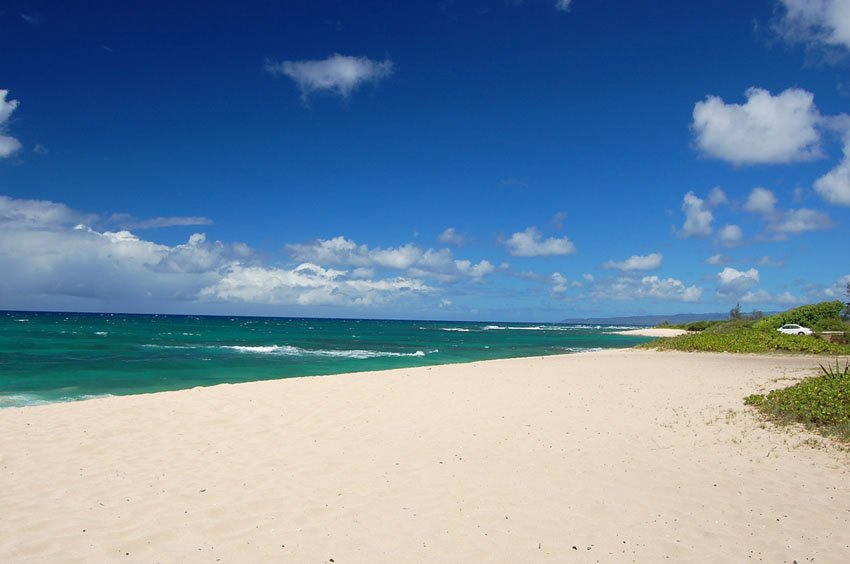 Beach scenery