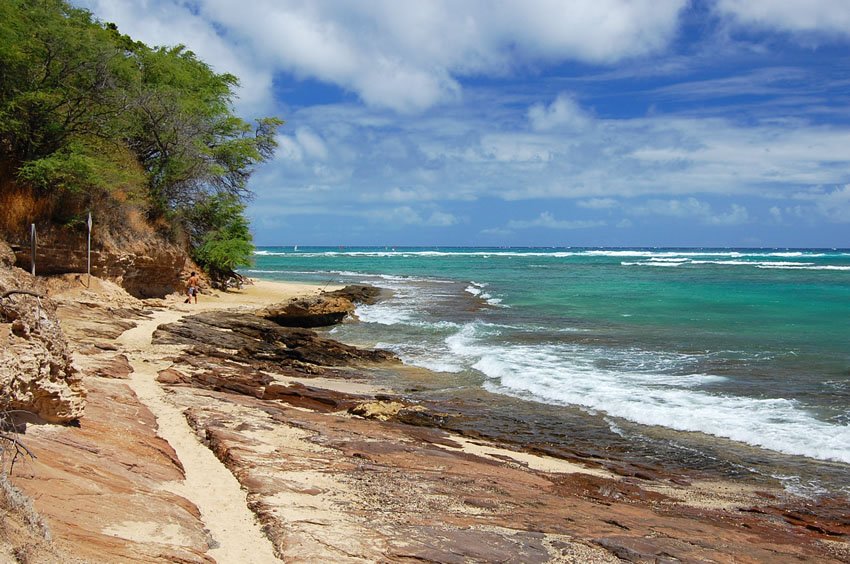 Rocky shoreline