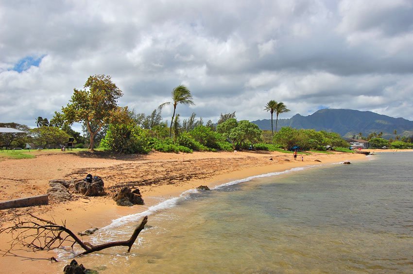 Beautiful Hale'iwa shoreline