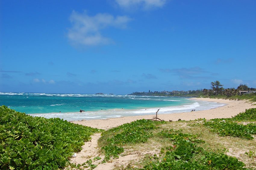 Southern end of Hukilau Beach