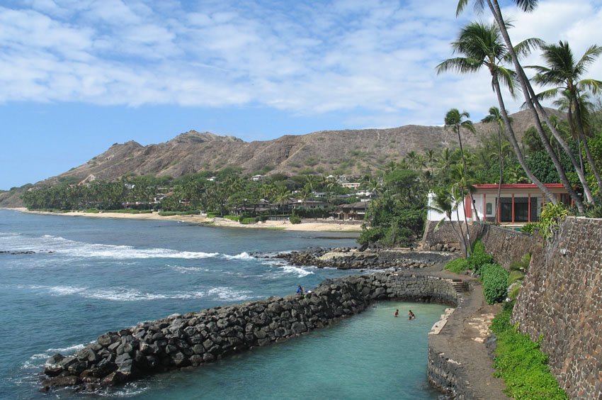 View to Ka'alawai Beach