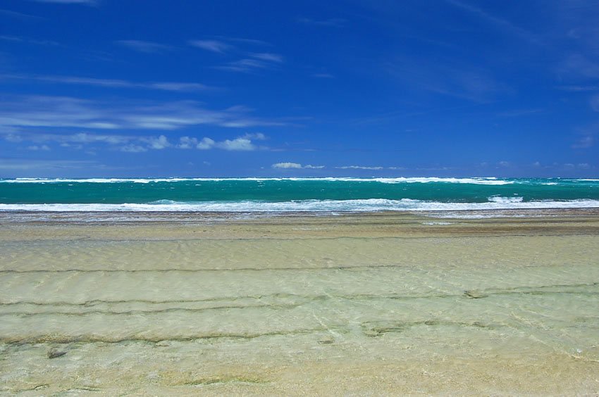 Kahuku Beach on Oahu