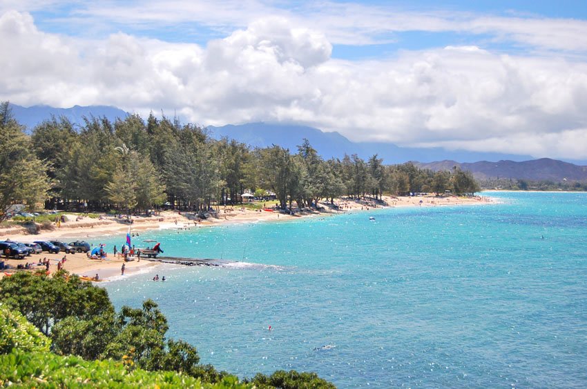 Kailua Beach Park on Oahu