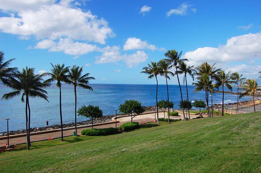 Kakaako Waterfront Park on Oahu