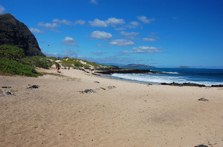 Southern end of Kaupo Beach