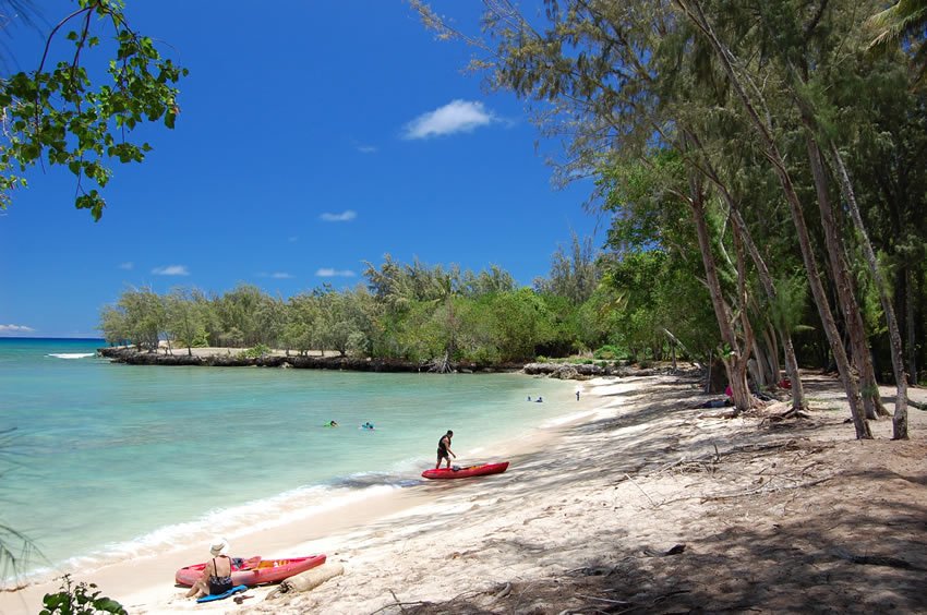 Beautiful Oahu beach