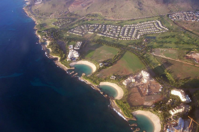 Aerial view of Ko Olina