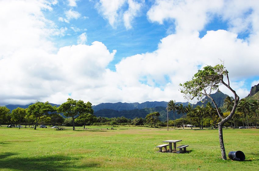 Kualoa Regional Park on Oahu