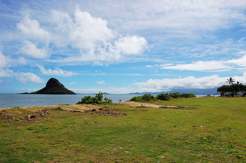 View to Chinaman's Hat island