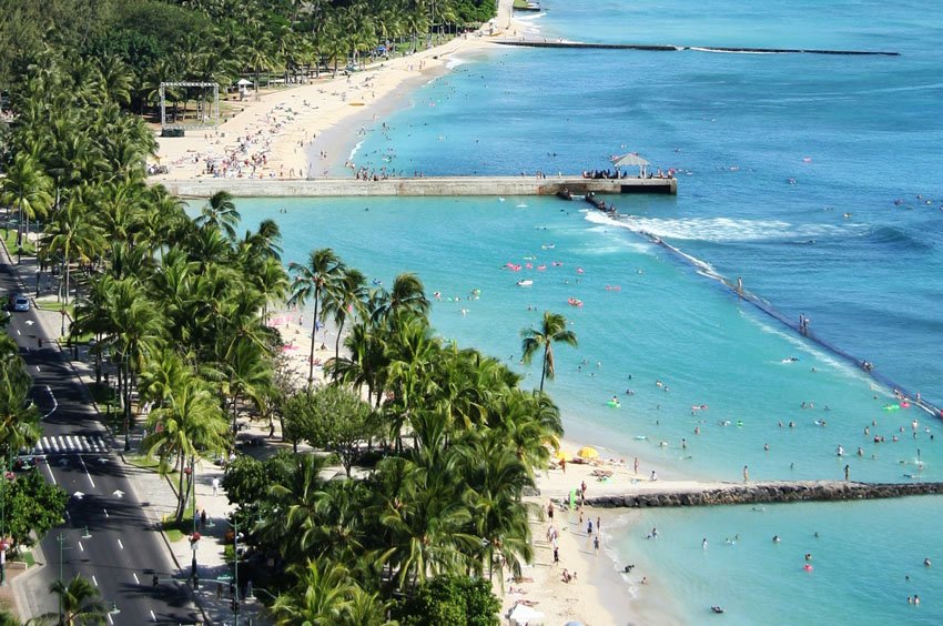 Kuhio Beach on Oahu