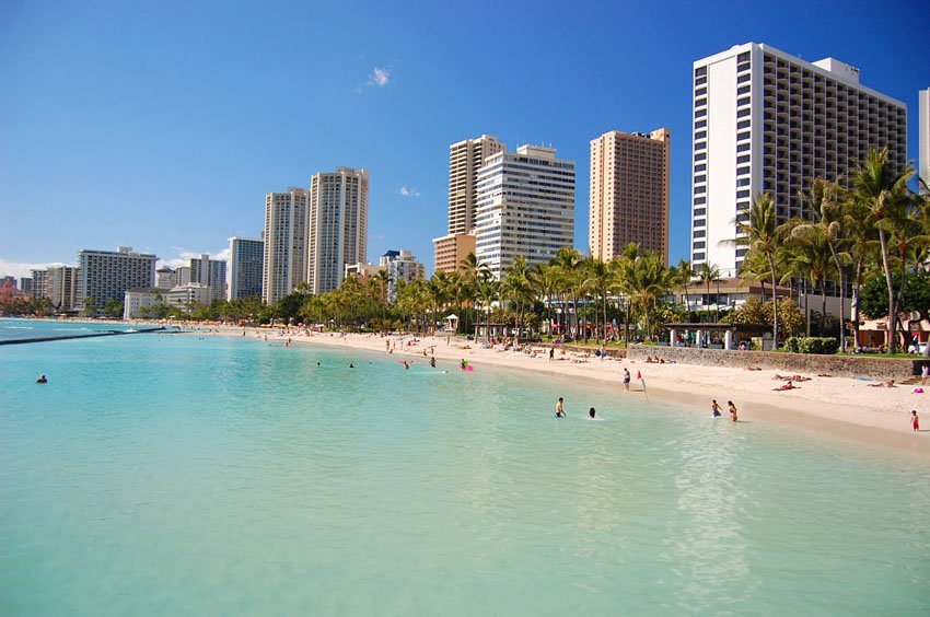 View to Waikiki hotels