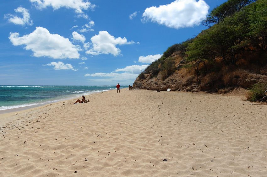 South shore Oahu beach