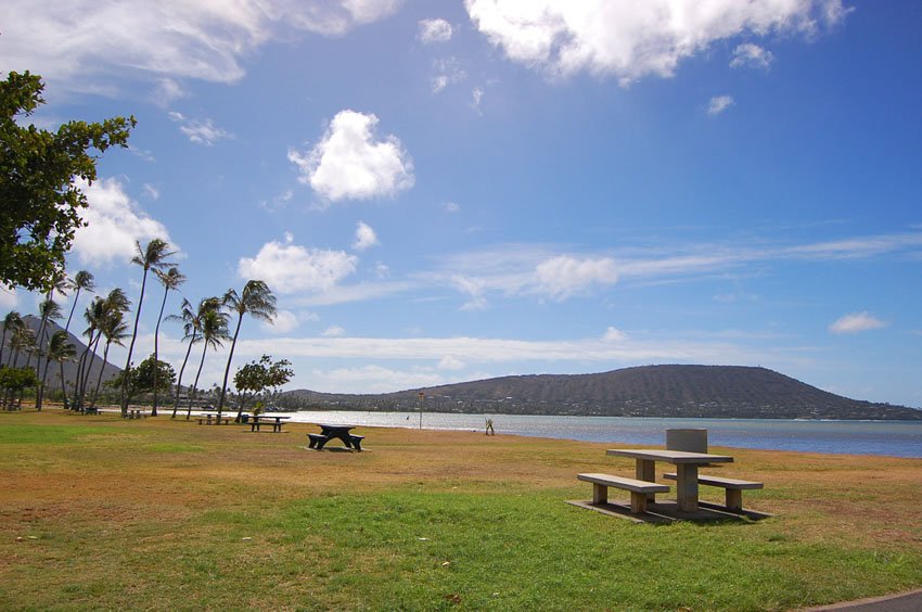 Large park in Hawaii Kai