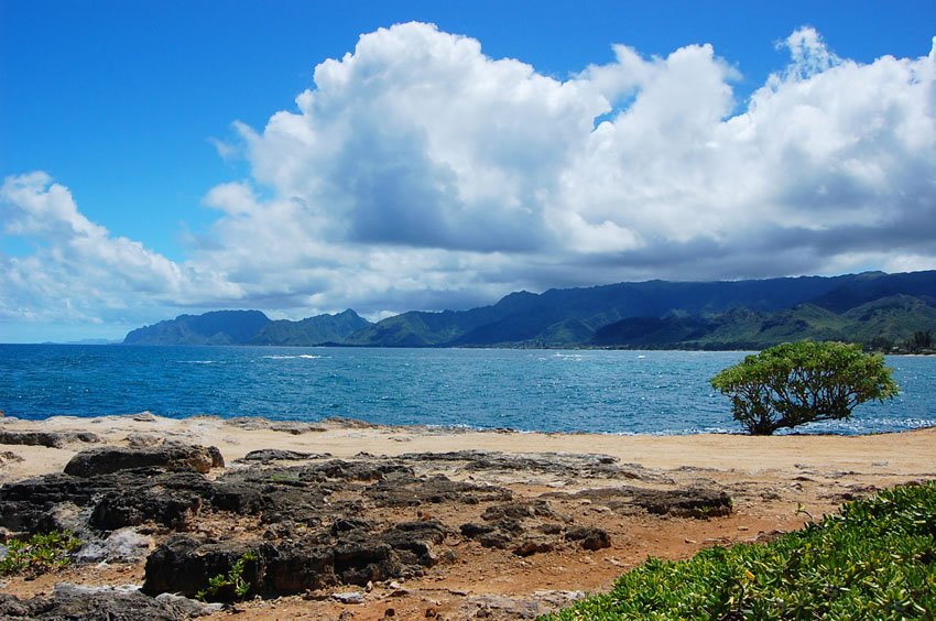 View to Ko'olau Mountains