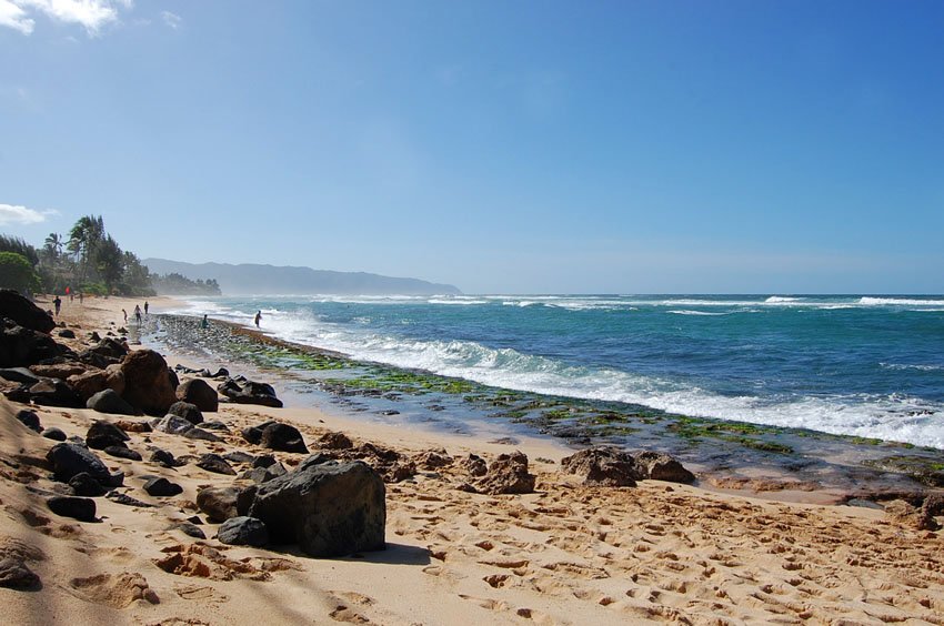 Looking west toward Ka'ena Point