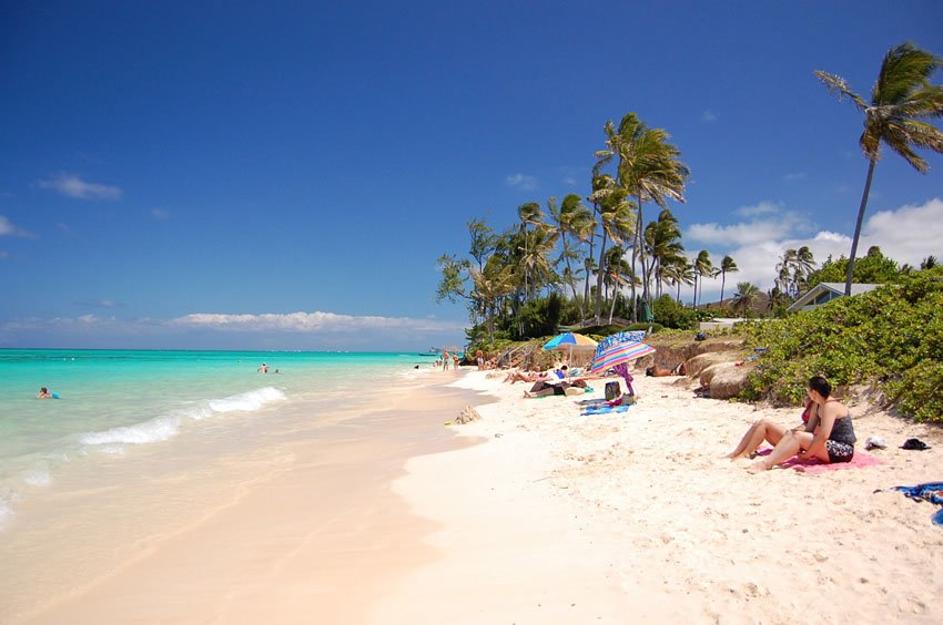 Sunny day in Lanikai