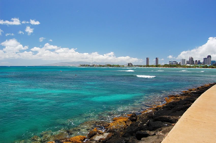 View from Magic Island