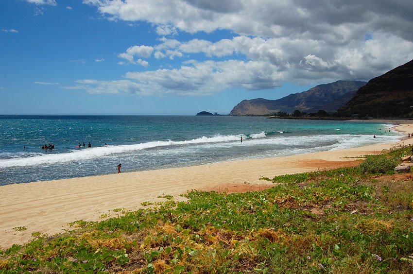 Scenic view from Ma'ili