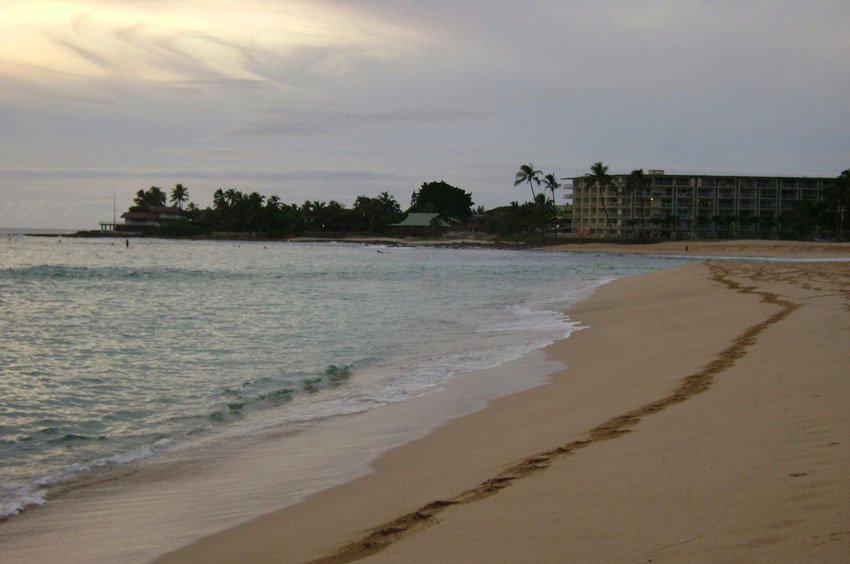 Makaha Beach sunset