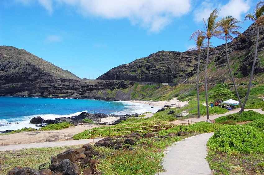 Makapuu Beach Park on Oahu