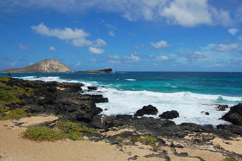 View to Rabbit Island