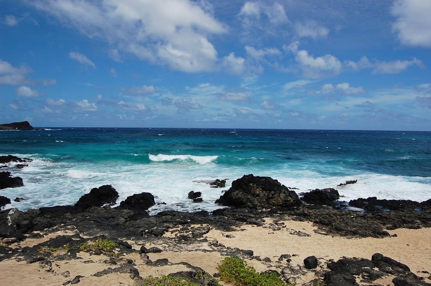 Rocky shoreline