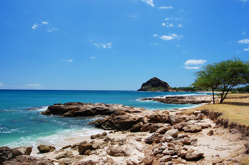 Rocky shoreline