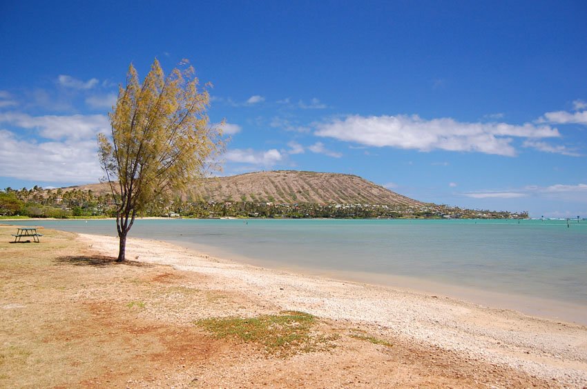 Beach in Hawaii Kai