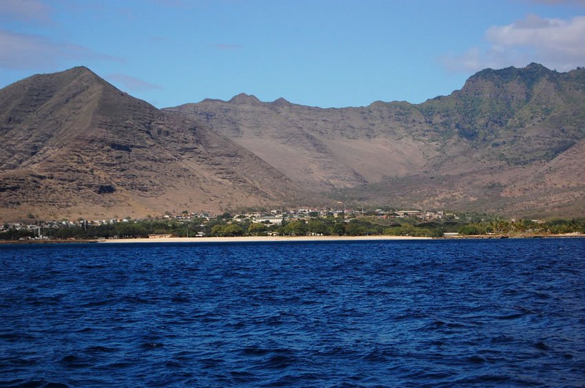 View from the ocean