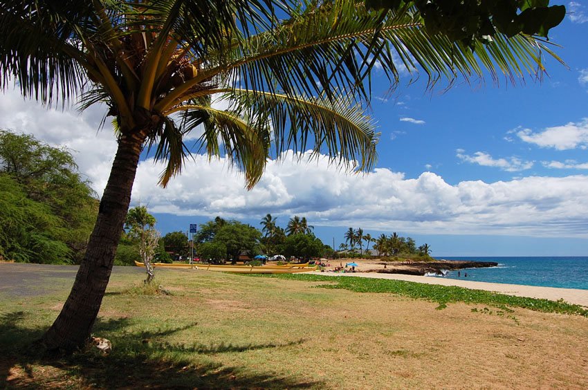 Nanakuli Beach Park on Oahu