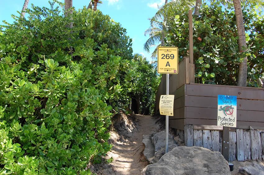 Public beach access