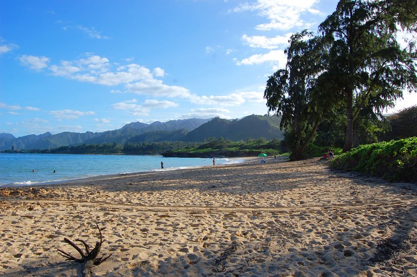 Looking south of Pounders Beach